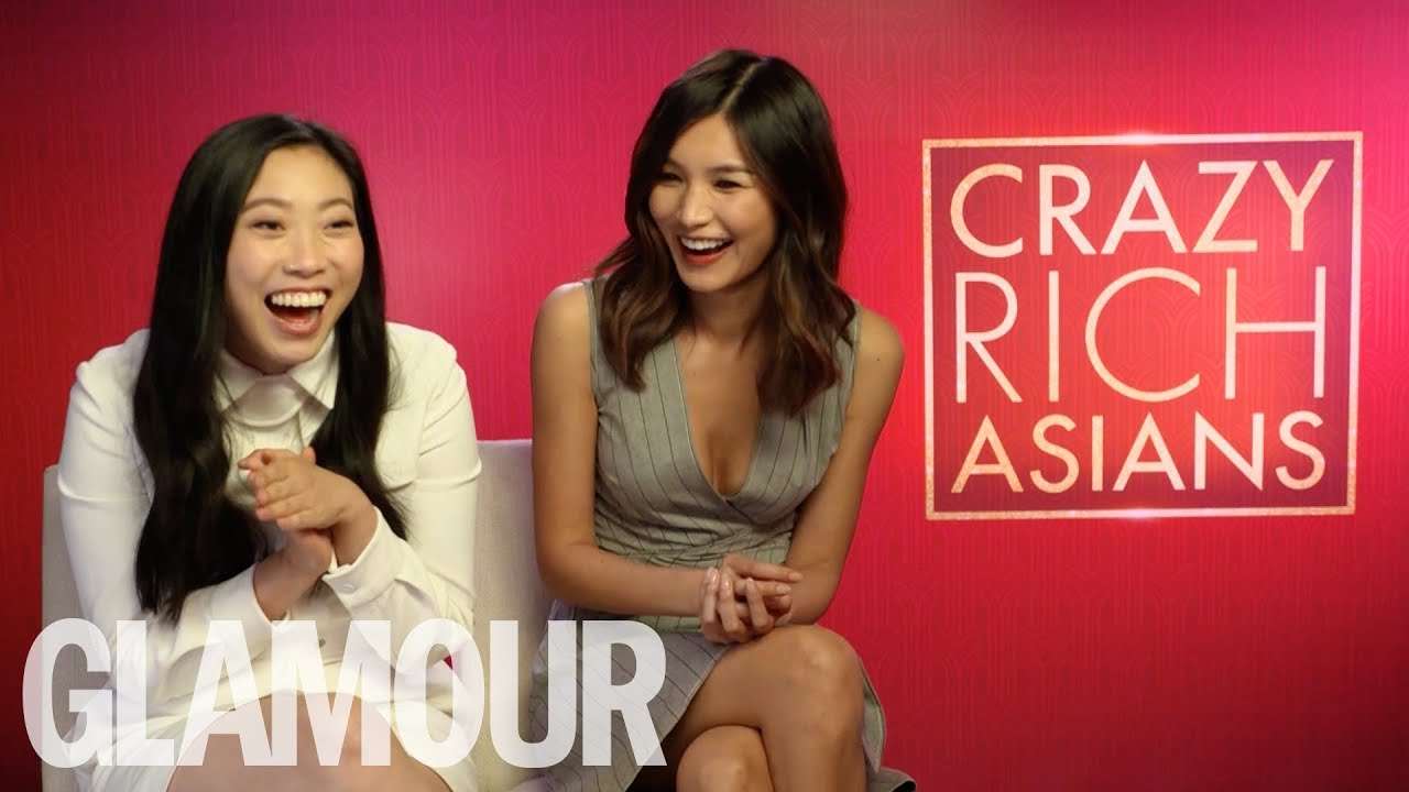 1280px x 720px - Gemma Chan & Awkwafina On The Walk of Shame, 'Crazy Rich Asians 2' & Funny  Cast Impressions