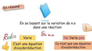 EB9 chimie equation redox