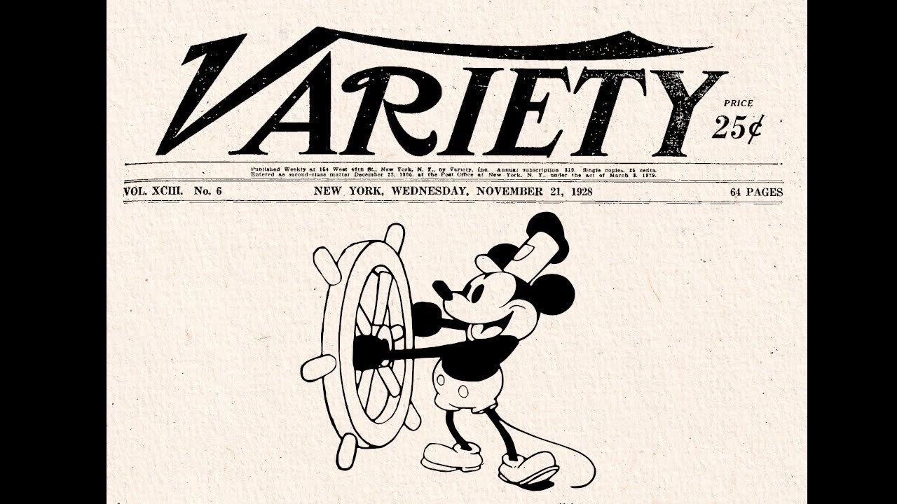 Variety's review of Steamboat Willie (1928)
