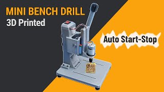 Making Super Stable Bench Drill For PCB. 3D DIY Bench Drill