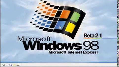 Microsoft Memphis (Windows 98 Beta 2.1) Build 1602 In Microsoft Virtual PC 2007
