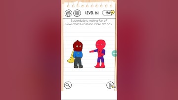 Brain test 3 level #161 walkthrough solution