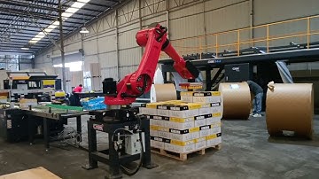 CHM-A4-4, 5 rolls+A4B+stacker cutting 70 gsm sun paper into A4 size at 231mmin in Chengdu