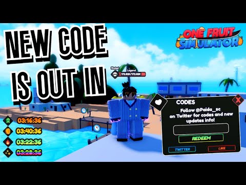 A NEW CODE IS OUT (One Fruit Simulator) 