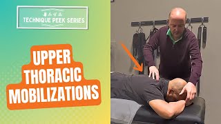 How to Mobilize the Upper Thoracic Region | Technique Peek Series