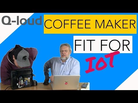Coffee Maker fit for IoT / retro fitting of coffee machine for internet of things - IoT Garage 003