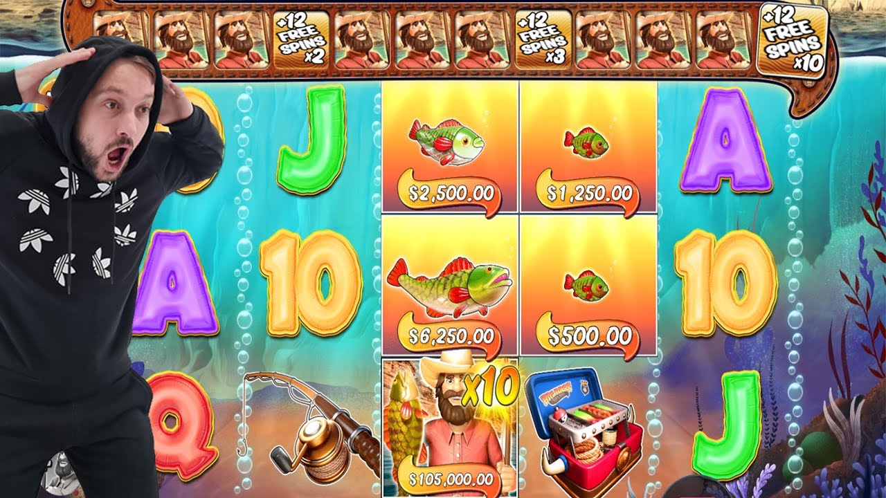 BIG BAS SPLASH - BONUS BUY - HIT HUGE FISH with X10 MULTIPLIER - BIG ...