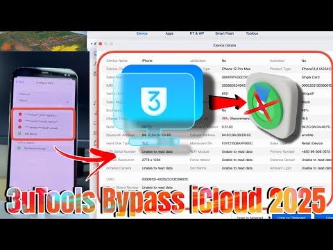ICloud Activation Lock Bypass With 3uTools 2025 ICloud Unlock On IPhone 12