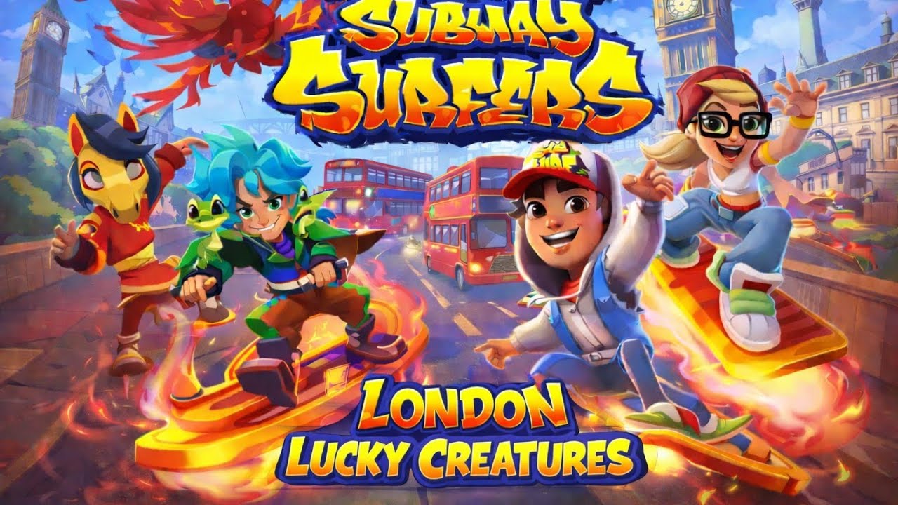 Subway Surfers London Lucky Creatures Android Gameplay 
