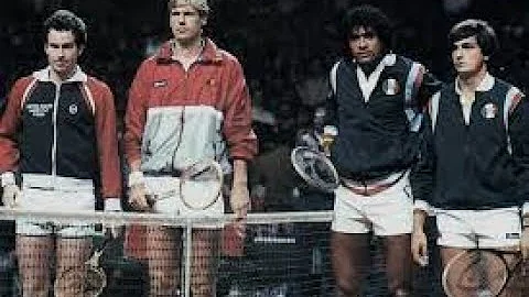 Noah/Leconte vs McEnroe/Fleming - Davis Cup 1982 -...