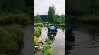 HUGE ATV cross a river 🤯 | ATV enduro