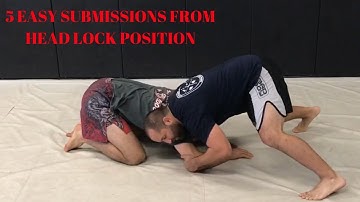 5 Easy Submissions from Front Headlock Position