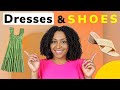 What shoes to wear with dresses  style tips