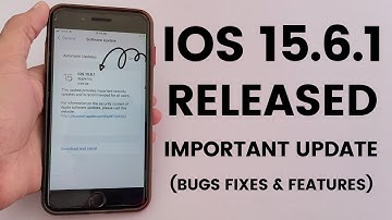 iOS 15.6.1 Released | Important Update | Hindi