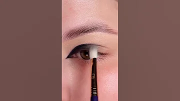 سایه مشکی جذاب برای عروسی و مهمونی این سایه خیلی جذابه Makeup Girl16 