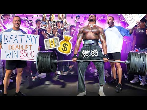 Beat My Deadlift Max, Win $500! (public Competition)