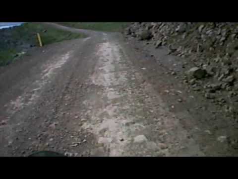 DMFI 2009 Rauðisandur crazy mountain pass road in Iceland — Rauðisandur, Iceland — video poster