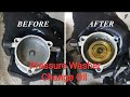 Pressure Washer Change Oil - Kawasaki Fujihama