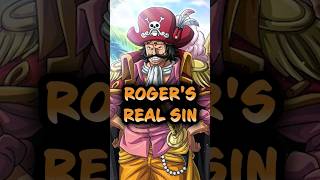 Truth Behind Roger Final Act in Life | One Piece #shorts