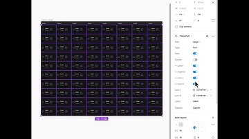 Responsive Table designed with Figma+Frames X