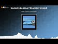 Gordon S Lebanon Forecast 060225