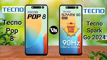 Tecno Pop 8 Vs Tecno Spark Go 2024 | Full Comparison | SB Tech