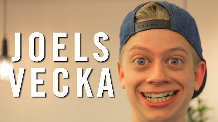 En vecka i Joels liv