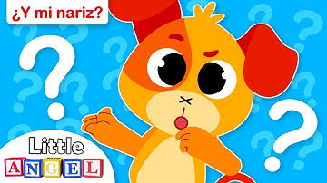 ¿Dónde está mi nariz? | Canciones Infantiles | Little Angel Español