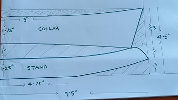 HOW TO DRAFT A SHIRT COLLAR PATTERN | DETAILED | BEGINNER FRIENDLY | DIY