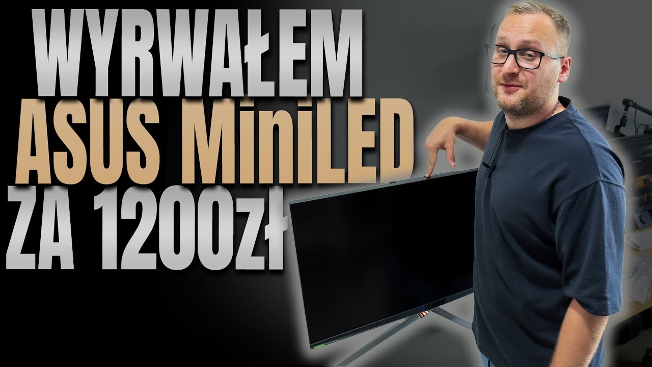 Za 1200zł wyrwałem GENIALNY monitor MiniLED od Asusa! - ASUS ROG SWIFT PG32UQX