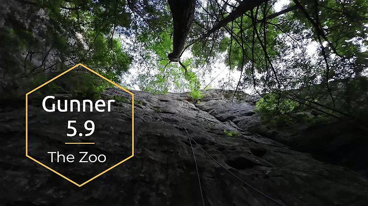 Gunner 5.9 - Red River Gorge Rock Climbing | Red River George