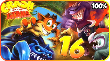 Crash of the Titans Walkthrough Part 16 (X360) 100% Episode 16 • Timber Trials