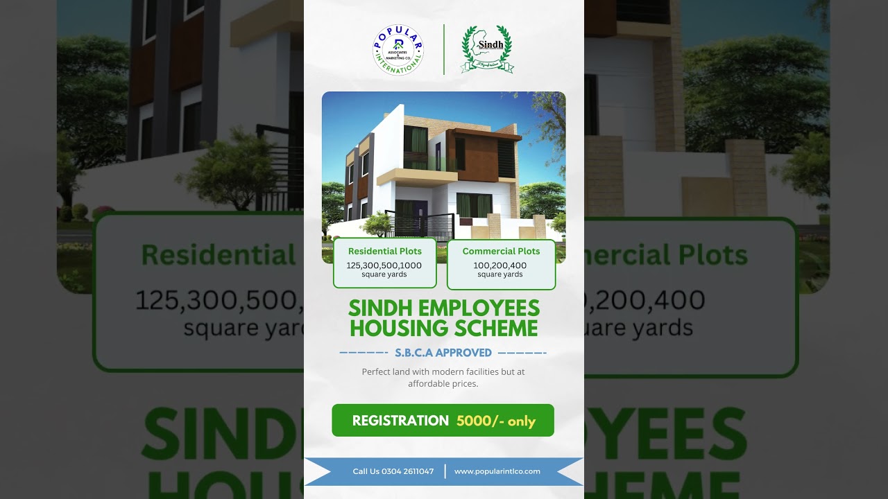 Sindh employees housing scheme | best time to invest