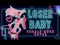 LOSER BABY FEMALE ROCK COVER HAZBIN HOTEL LOSER BABY FEMALE ROCK COVER HAZBIN HOTEL