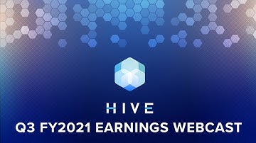 Q3 FY2021 Earnings Webcast – HIVE Blockchain Technologies – March 2, 2021