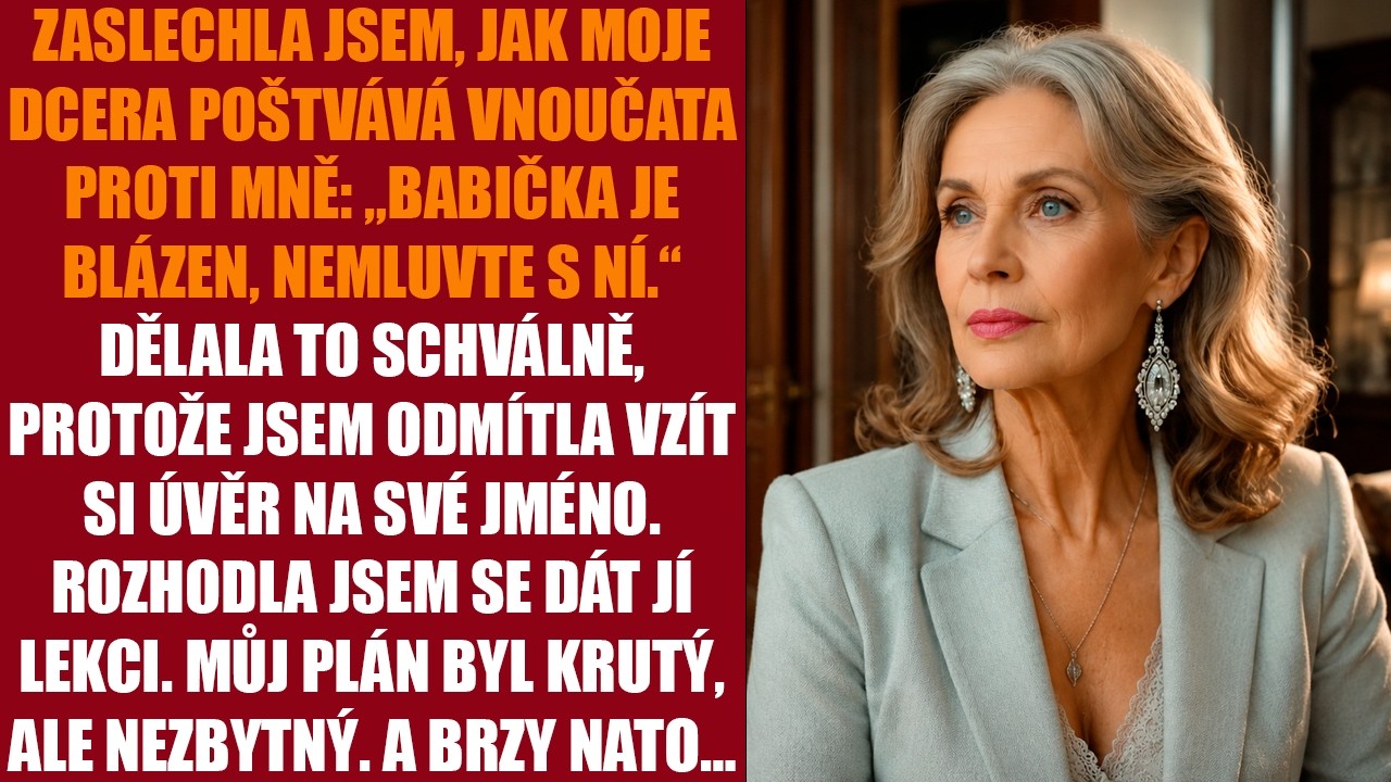 Babi, kde jsi? Máma nic neříká. Jsi v pořádku? Tahle zpráva od mého čtrnáctiletého vnuka přišla ráno, kdy ve skříni u postele ležel místo mých věcí jen rozbalený kufr plný vzpomínek. Tři roky jsem...