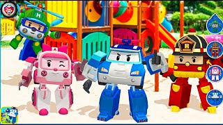 Robocar Poli World AR 🚓🚒🚑 screenshot 3