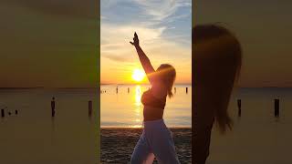 Sunrise On The Beach With Reba Fitness #Shorts