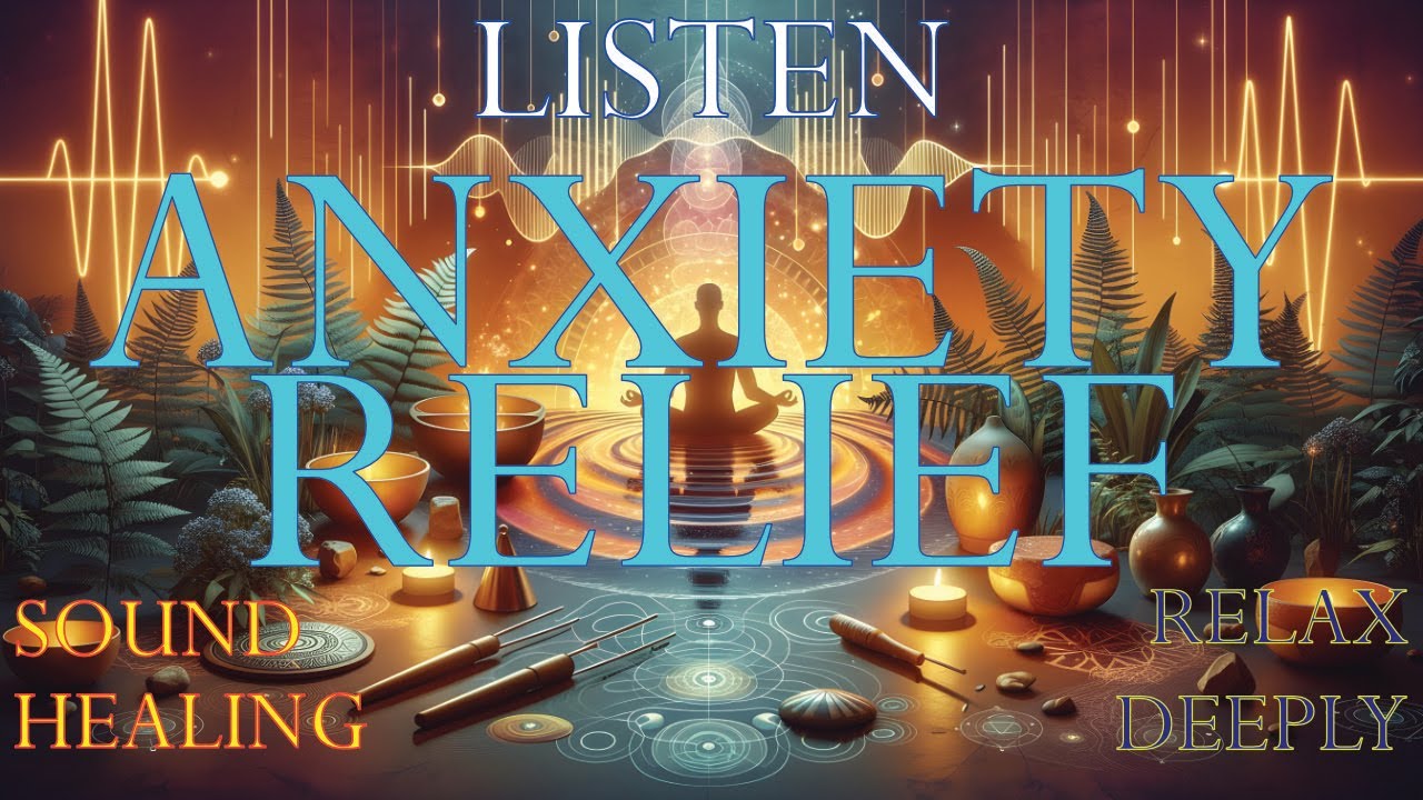 Anxiety Relief Gong Bath | Deep Calm Sound Bath Meditation for Stress ...