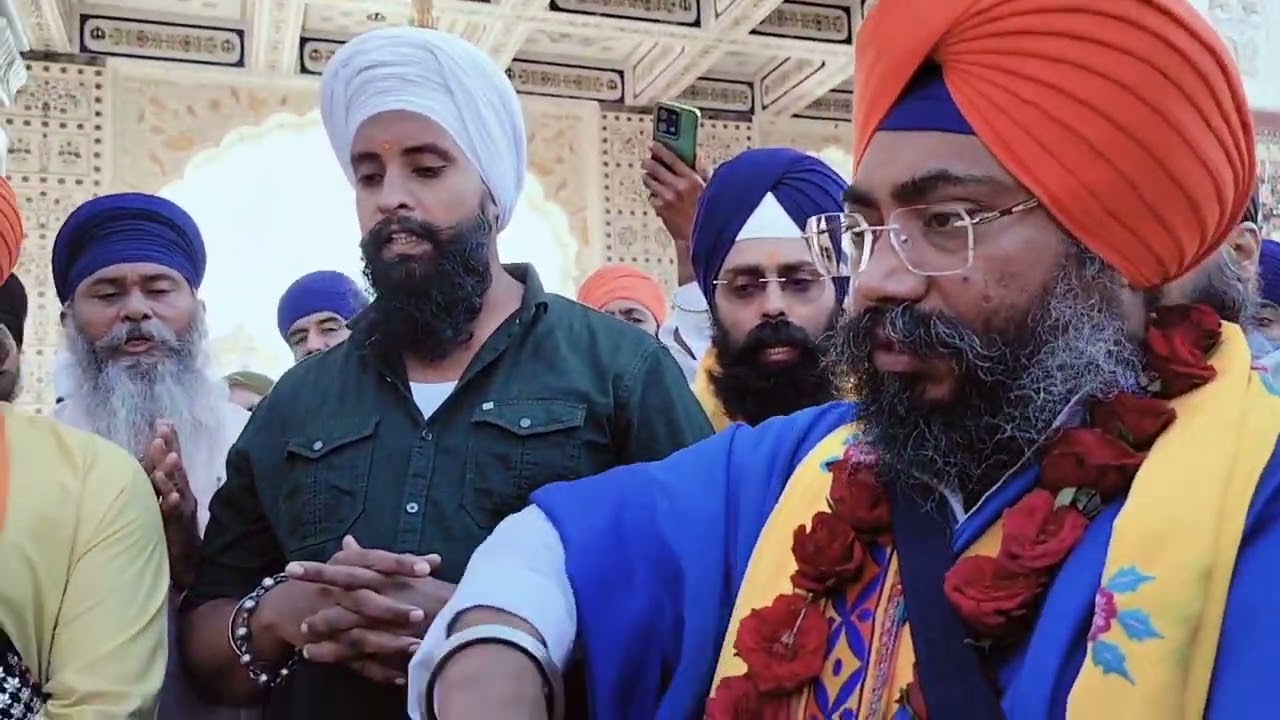 Aarti of (chowki) Nishan Sahib 🪯🌼⚔️2025