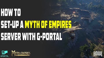 How to set up a Myth of Empires Server with G-portal