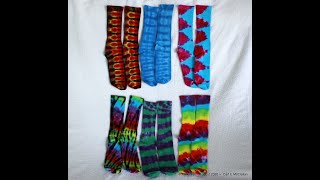 Tie Dye your Socks so you can Walk on Rainbows