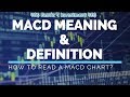 MACD Definition:How to read MACD chart with MACD Signal Line with macd meaning