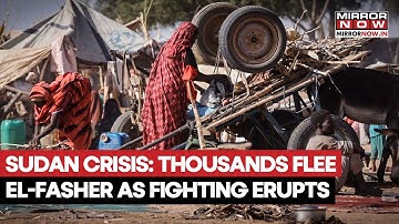 Sudan Bloodbath: Thousands Flee El-Fasher As Deadly Fighting Erupts; Violence Rages | Watch