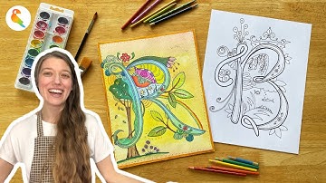 Create Stunning Illuminated Letters | Fun Step-by-Step Tutorial