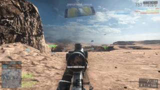 797 yards, quickscope, and a double headshot in battlefield 4