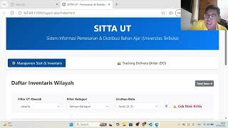 Tugas 3 Pemrograman Berbasis Web : Implementasi Aplikasi Pemesanan Bahan Ajar UT Menggunakan vue Js
