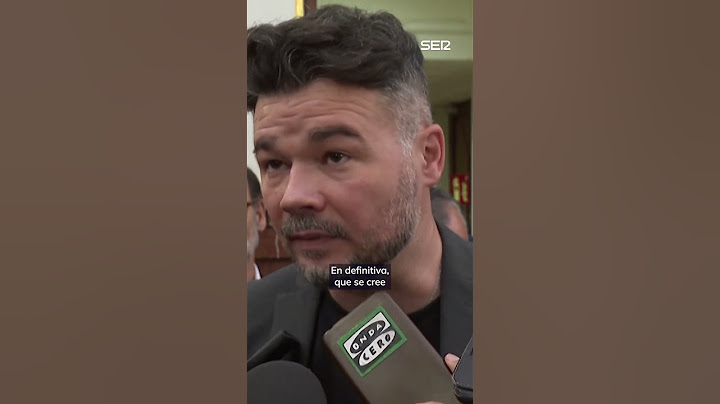 RUFIÁN, sobre el juez HURTADO: "Si alguien tiene que MARCHARSE, es ÉL"