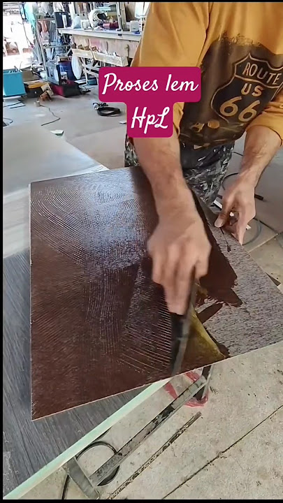 Download lagu Proses Lem HPL #carpenter #likesubscribe #interiordesign