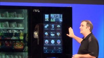 Intel powered vending kiosks @ IDF 2015